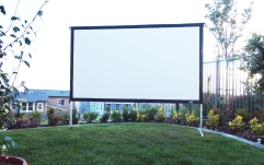 Ecran de proiecție Elitescreens Ecran proiectie, de podea, 398,5 x 224,2 cm, Yard Master 2 Series OMS180H2