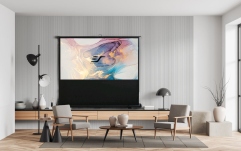 Ecran de proiecție Elitescreens Ecran proiectie portabil Pull Up, 203 x 152 cm  ezCinema F100NWV, format 4:3