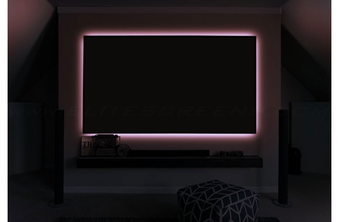 Ecran de proiectie fix de perete Elitescreens AEON AR100WH2