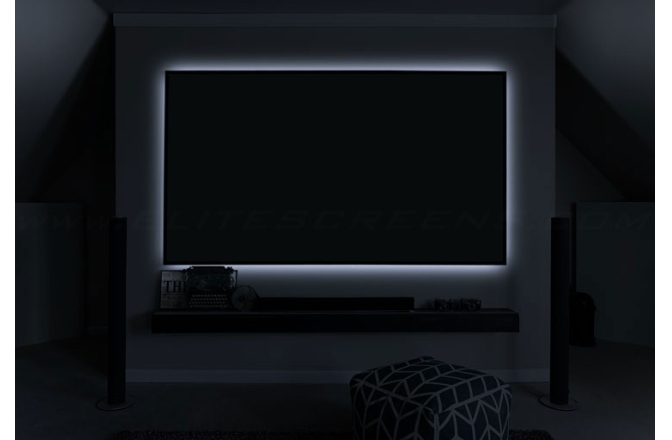 Ecran de proiectie fix de perete Elitescreens AEON AR110WH2