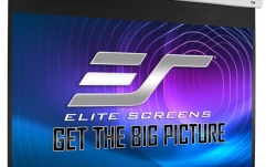 Ecran de proiectie pentru perete/tavan  Elitescreens  SRM-PRO 220 cm x125 cm Format 16:9 SLOW RETRACTION