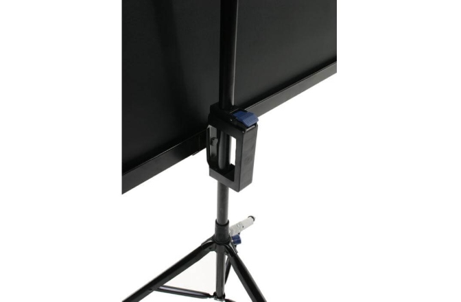 Ecran de proiectie trepied Elitescreens T136NWS1 244cm x 244cm rama alba