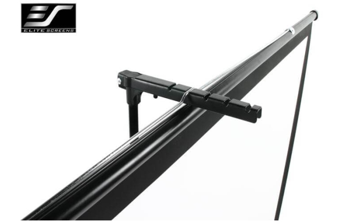 Ecran de proiectie trepied Elitescreens T136NWS1 244cm x 244cm rama alba