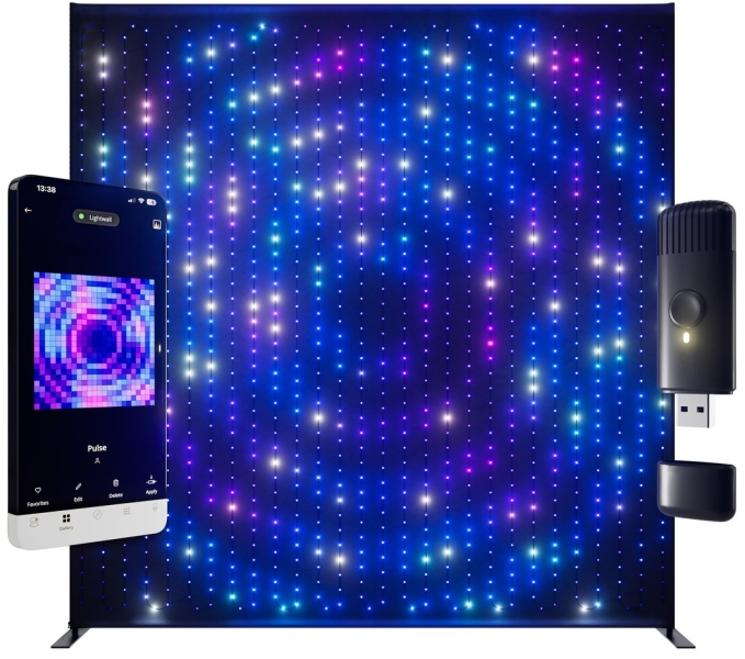 Twinkly Lightwall
