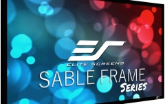 Ecran proiectie cu rama fixa de perete Elitescreens 299 x 167.9 cm SABLEFRAME ER135WH1 Format 16:9