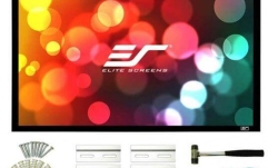 Ecran proiectie cu rama fixa de perete Elitescreens 299 x 167.9 cm SABLEFRAME ER135WH1 Format 16:9