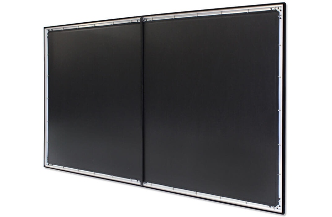 Ecran proiectie cu rama fixa de perete Elitescreens 299 x 167.9 cm SABLEFRAME ER135WH1 Format 16:9