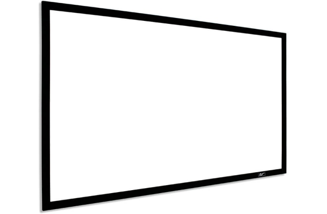 Ecran proiectie cu rama fixa de perete Elitescreens 299 x 167.9 cm SABLEFRAME ER135WH1 Format 16:9
