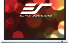 Ecran proiectie cu trepied Elitescreens 244 x 183 cm profesional format 4:3 carcasa alba