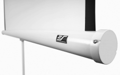 Ecran proiectie cu trepied Elitescreens 244 x 183 cm profesional format 4:3 carcasa alba