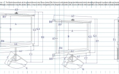Ecran proiectie cu trepied Elitescreens 244 x 183 cm profesional format 4:3 carcasa alba