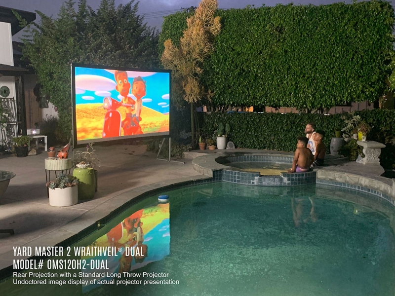 Elitescreens 265.7 x 149.4 cm Yard Master 2 Dual OMS120H2-DUAL Format 16:9