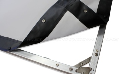 Ecran proiectie de podea Elitescreens 299 x 168 cm Yard Master 2 Dual OMS135H2-DUAL Format 16:9