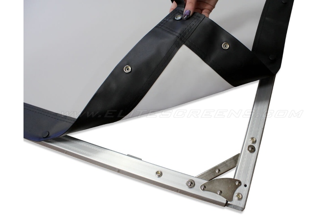 Ecran proiectie de podea Elitescreens 299 x 168 cm Yard Master 2 Dual OMS135H2-DUAL Format 16:9