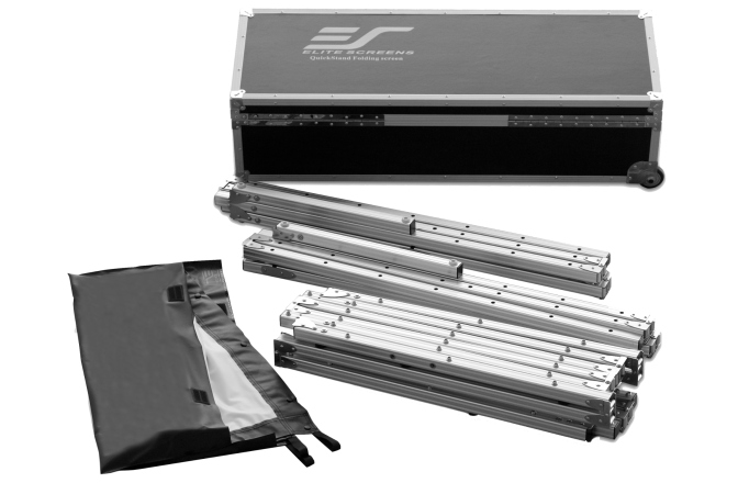 Ecran proiectie de podea Elitescreens 398.5 x 224.2 cm  QuickStand Q180H  Format 16:9