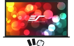 Ecran proiectie electric cu montare pe perete sau tavan Elitescreens SK110XHW-E12
