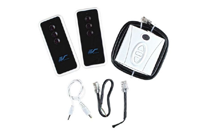 Ecran proiectie electric cu montare pe perete sau tavan Elitescreens Saker SK120XHW-E10