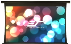 Ecran proiectie electric cu montare pe perete sau tavan Elitescreens Saker SKT110UHW-E12