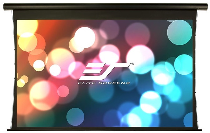 Ecran proiectie electric cu montare pe perete sau tavan Elitescreens Saker SKT120XHW-E10