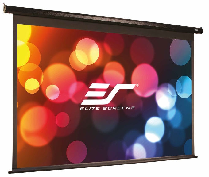 Ecran proiectie electric cu montare pe perete sau tavan Elitescreens VMAX135XWH2