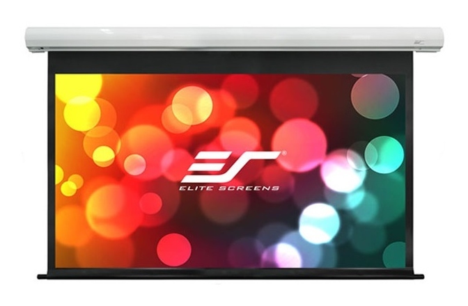 Ecran proiectie electric cu montare pe perete sau tavan Elitescreens Saker Plus SK200XHW2