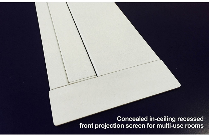 Ecran proiectie electric Elitescreens 221.4 x 124,5 cm Evanesce B EB100HW2-E12 Format 16:9