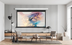 Ecran proiectie electric Elitescreens 222 x 125 cm Saker SK100XHW-E12 Format 16:9