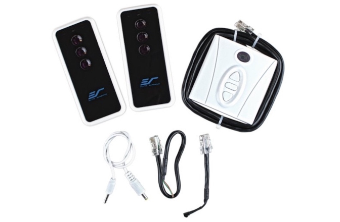 Ecran proiectie electric Elitescreens 222 x 125 cm Saker SK100XHW-E12 Format 16:9