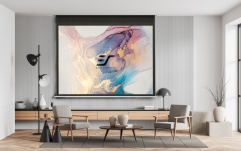 Ecran proiectie electric Elitescreens 243,5 x 136,9 cm Evanesce B EB110HW2-E12 Format 16:9