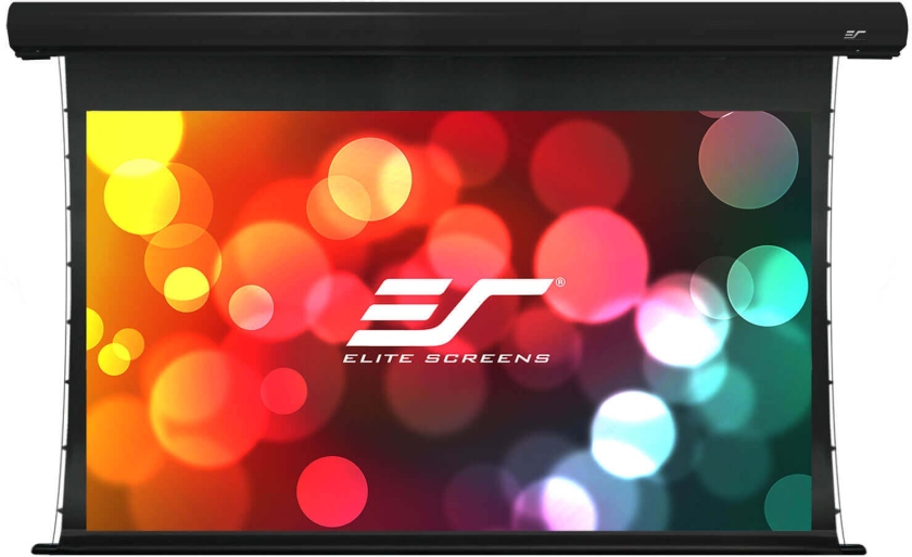 Elitescreens 265.7 x 149.6 cm Tensionat Saker SKT120UHW-E10,16:9 Trigger