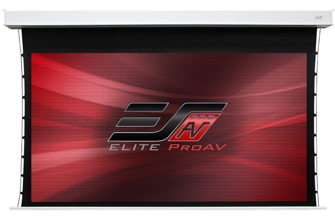 Ecran proiectie electric Elitescreens  298 x168 cm Evanesce Tab-Tension Series 16:9
