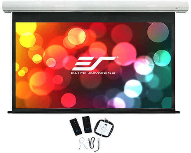 Elitescreens 299 x 168 cm Saker SK135XHW-E6 Format 16:9 trigger 12v