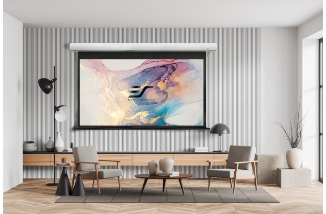 Ecran proiectie electric Elitescreens  398,5 x 224,3 cm format 16:9 trigger 12v