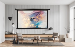 Ecran proiectie electric perete/tavan Elitescreens 221.4 x 124.5 cm ELECTRIC100H format 16:9 trigger 12v