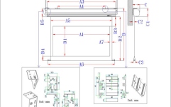 Ecran proiectie electric perete/tavan Elitescreens 243,8 x 137,2 cm Saker SK110XHW-E12 Format 16:9