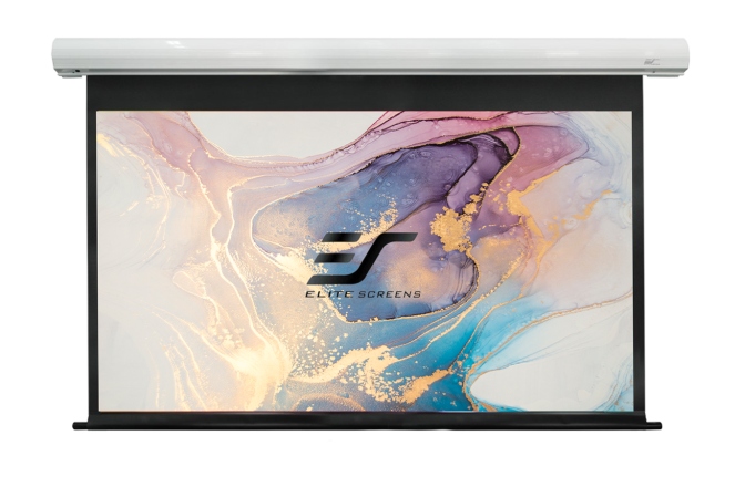 Ecran proiectie electric perete/tavan Elitescreens  265.7 x 149.6 cm Saker SK120XHW-E20 Format 16:9