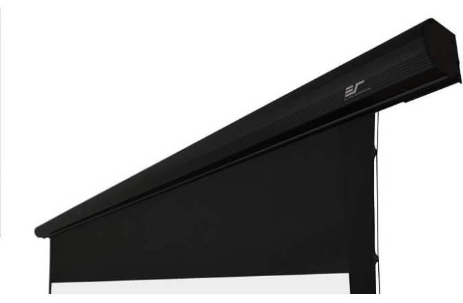 Ecran proiectie electric perete/tavan Elitescreens 265.7 x 149.6 cm Saker SKT120UHW-E20 16:9 Drop 50cm