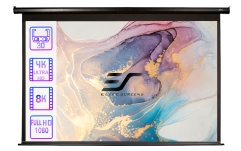 Ecran proiectie electric perete/tavan  Elitescreens  276.9 x 155.7 cm ELECTRIC125H format 16:9 trigger 12V