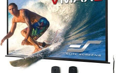 Ecran proiectie electric perete/tavan Elitescreens 299 x 168 cm VMAX135XWH2-E24 Format 16:9  Trigger 12V