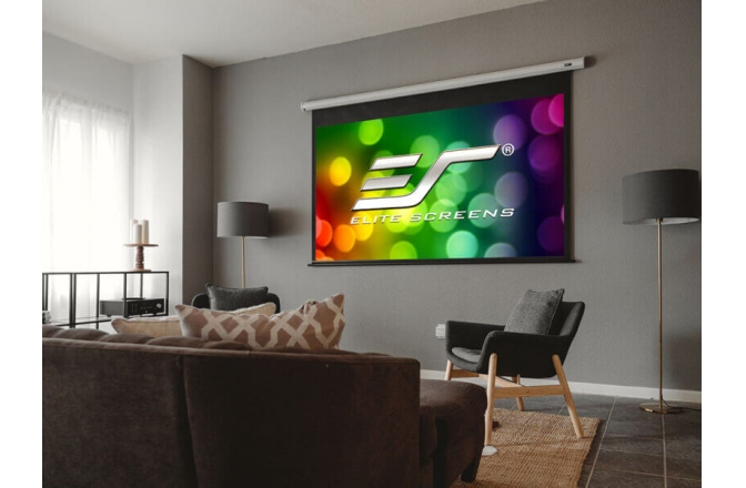 Ecran proiectie electric perete/tavan Elitescreens 299 x 168 cm VMAX135XWH2-E24 Format 16:9  Trigger 12V