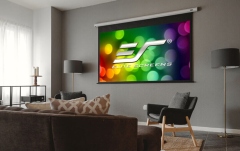 Ecran proiectie electric perete/tavan Elitescreens 299 x 168 cm VMAX135XWH2-E24 Format 16:9  Trigger 12V