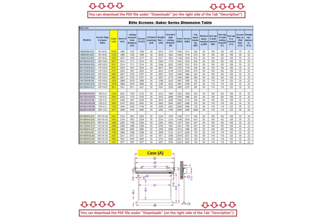 Ecran proiectie electric perete/tavan Elitescreens 332 x 186 cm SK150XHW2-E6 2xRC Format 16:9 Trigger 12V