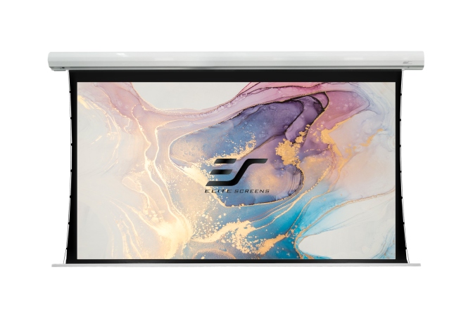 Ecran proiectie electric profesional perete/tavan Elitescreens  265.7 x 149.6 cm Saker SKT120XHW-E10 16:9