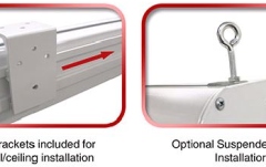 Ecran proiectie electric profesional perete/tavan Elitescreens  265.7 x 149.6 cm Saker SKT120XHW-E10 16:9