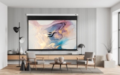 Ecran proiectie manual Elitescreens 265 x 149 cm SRM-PRO Format 16:9 SLOW RETRACTION