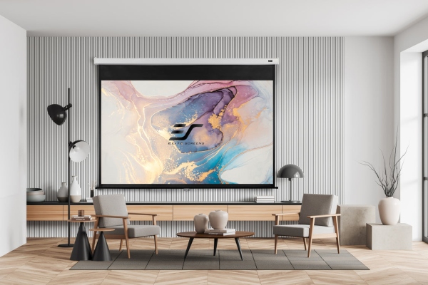 265 x 149 cm SRM-PRO Format 16:9 SLOW RETRACTION 265 x 149 cm SRM-PRO Format 16:9 SLOW RETRACTION