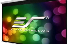 Ecran proiectie manual perete/tavan Elitescreens 265,6 X 149,3 cm M120XWH2-E24  Format 16:9 60 cm black drop