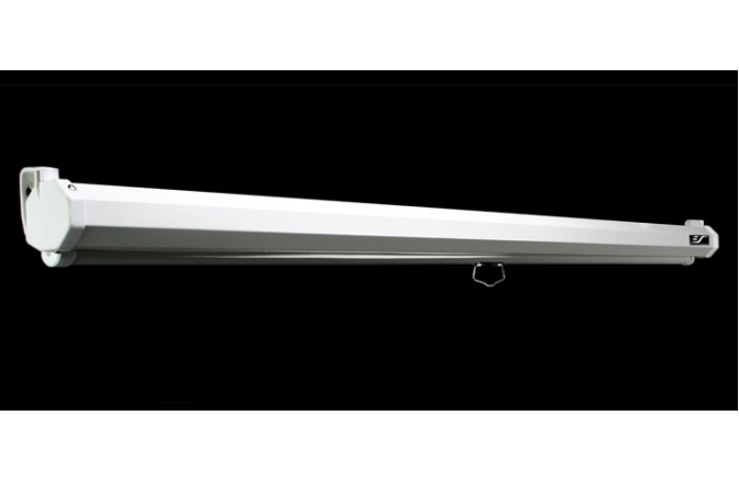 Ecran proiectie manual perete/tavan Elitescreens 265,6 X 149,3 cm M120XWH2-E24  Format 16:9 60 cm black drop