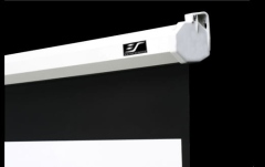 Ecran proiectie manual perete/tavan Elitescreens 265,6 X 149,3 cm M120XWH2-E24  Format 16:9 60 cm black drop