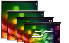 Ecran proiectie manual perete/tavan Elitescreens 265,6 X 149,3 cm M120XWH2-E24  Format 16:9 60 cm black drop